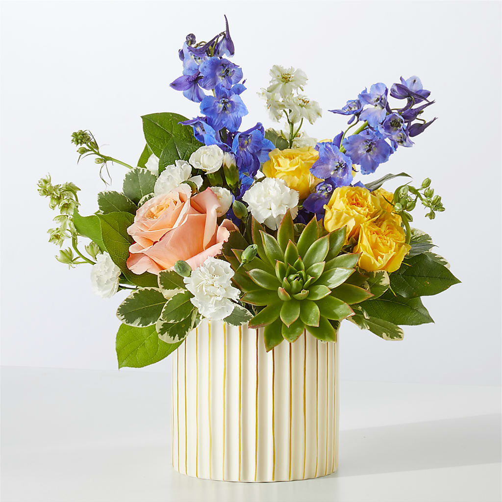 Cobalt Reverie Bouquet – COCO'S FLOWER BAR, Mckinney TX