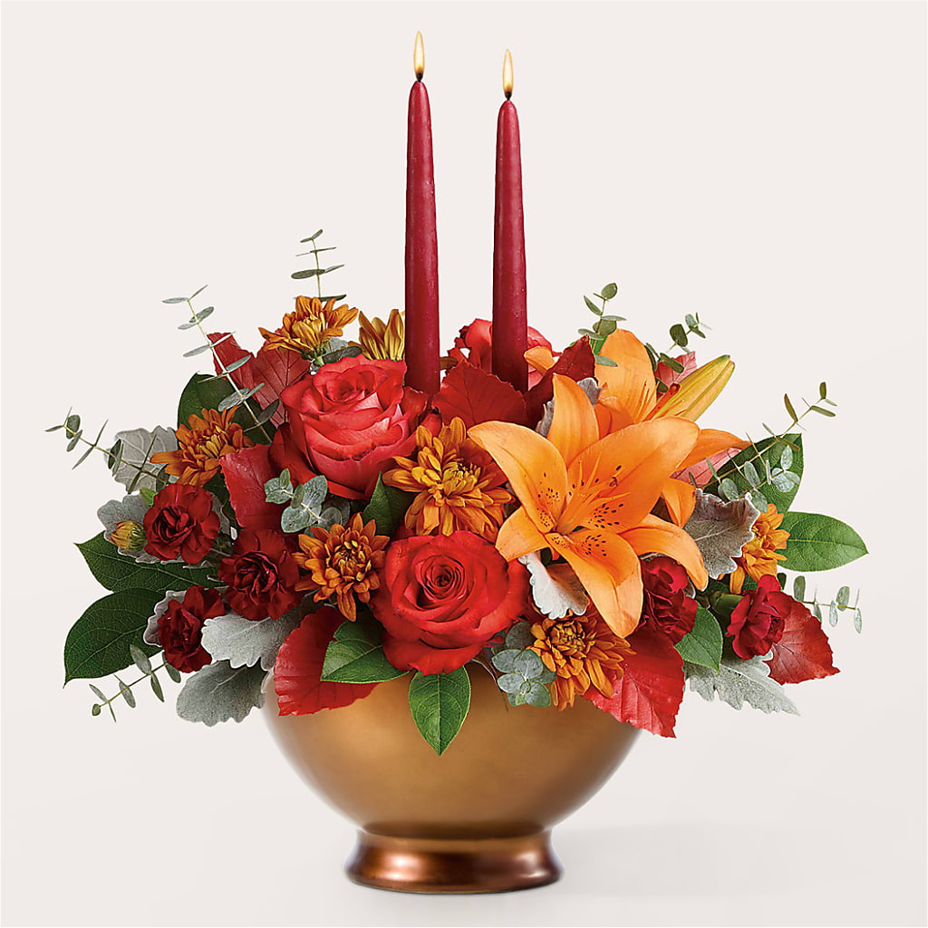 Fruits of Fall Centerpiece – COCO'S FLOWER BAR, Mckinney TX