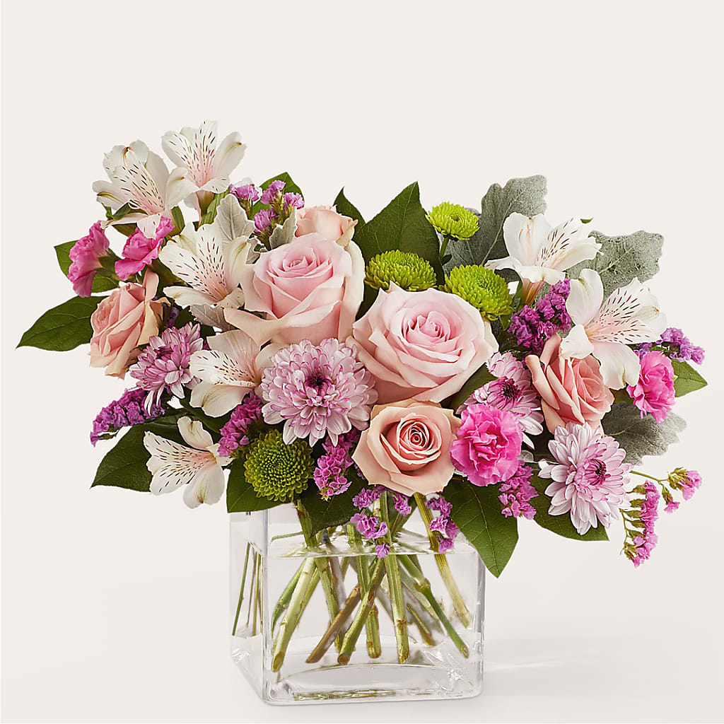 Pink Suede Bouquet – COCO'S FLOWER BAR, Mckinney TX
