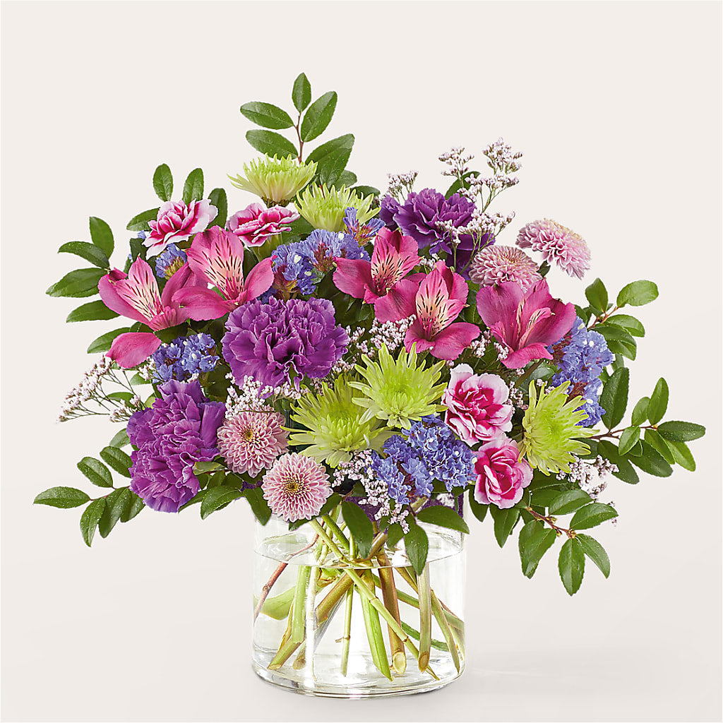 Glass Half Full Bouquet – COCO'S FLOWER BAR, Mckinney TX