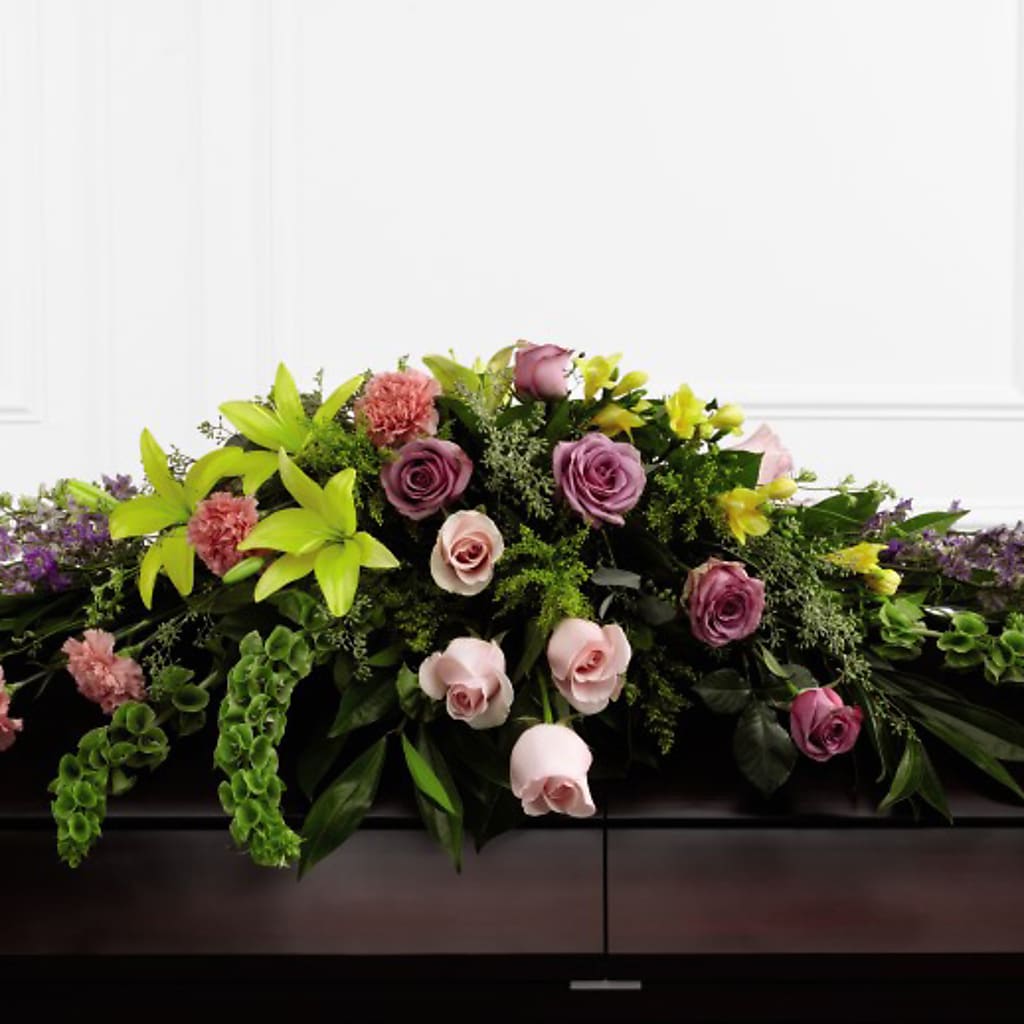 Forever Beloved Casket Spray – COCO'S FLOWER BAR, Mckinney TX