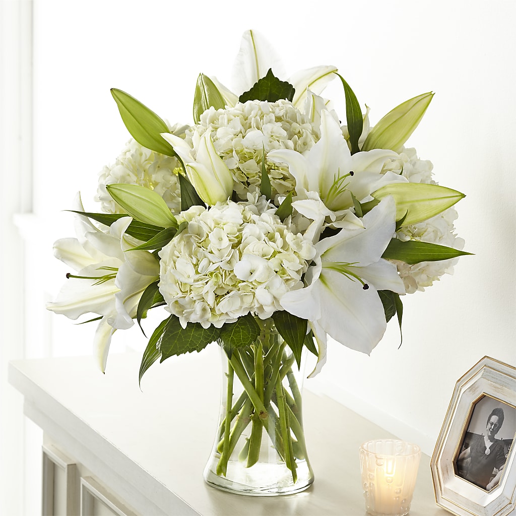 Compassionate Lily Bouquet – COCO'S FLOWER BAR, Mckinney TX