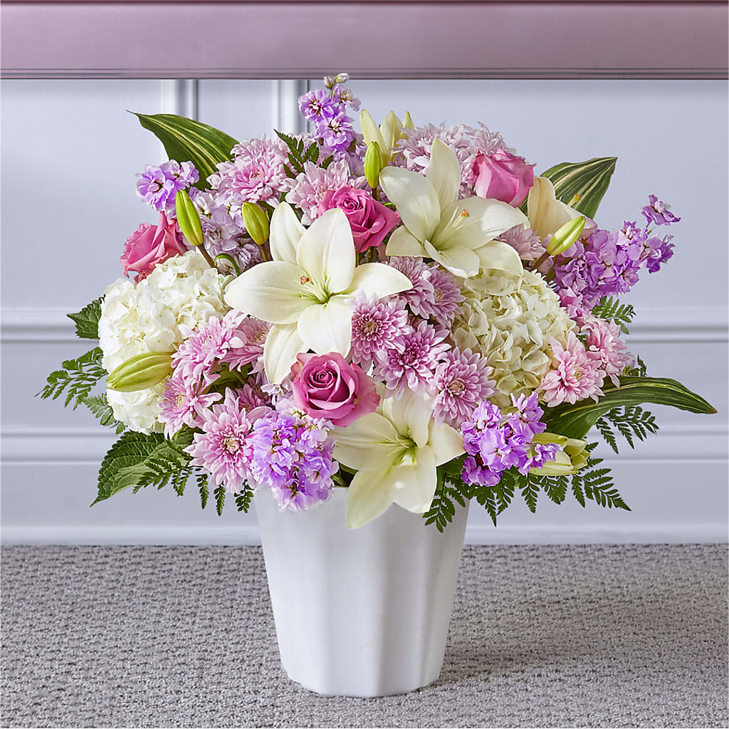 Heaven Sent Floor Basket – COCO'S FLOWER BAR, Mckinney TX