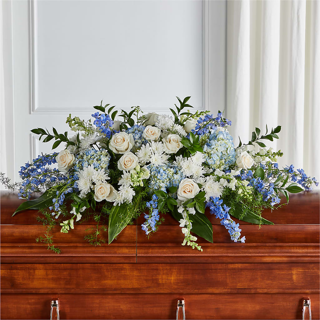 Timeless Essence Casket Spray – COCO'S FLOWER BAR, Mckinney TX