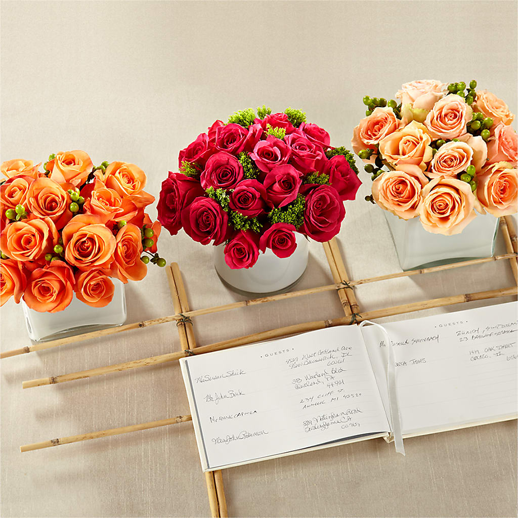 Dawn Rose Centerpiece – COCO'S FLOWER BAR, Mckinney TX