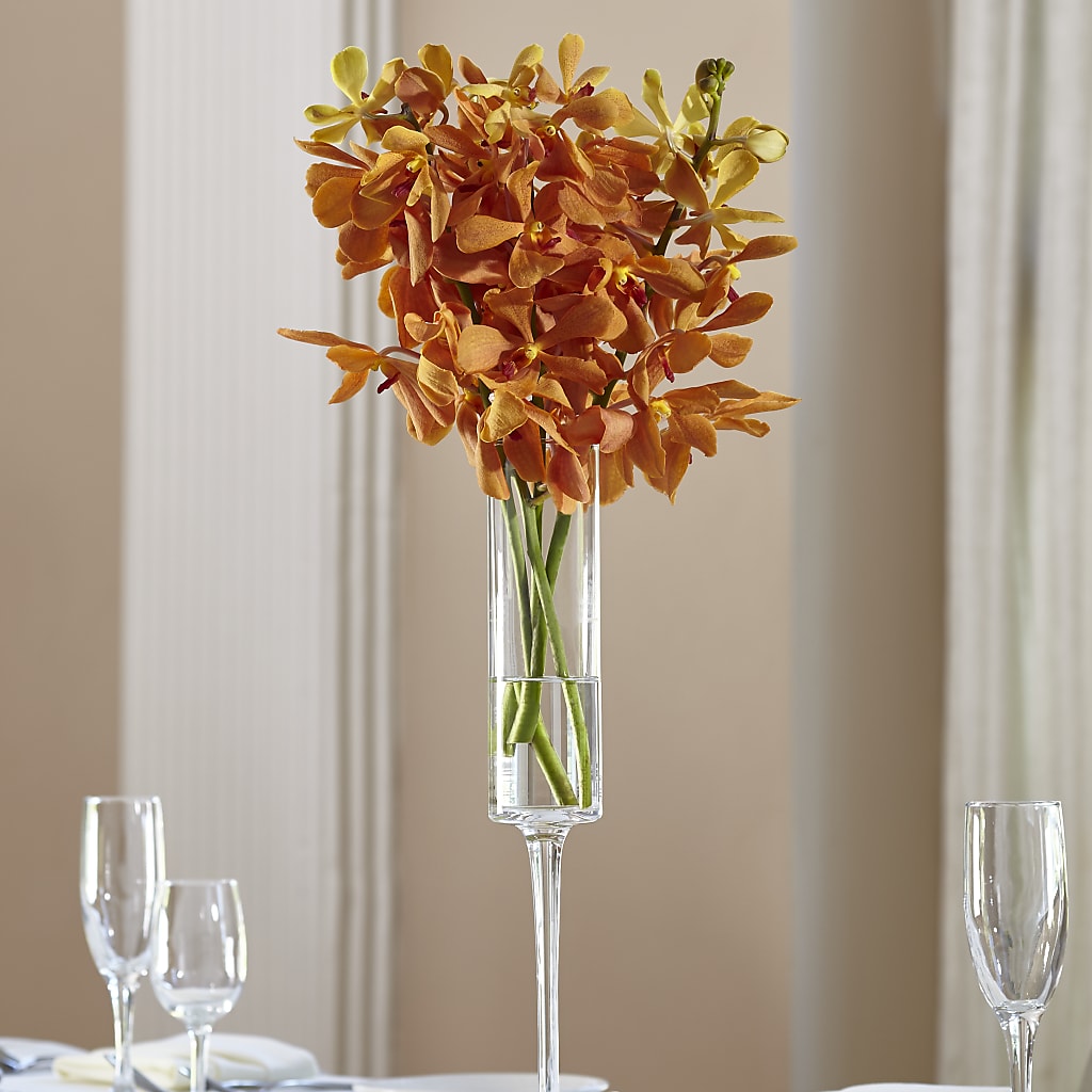 Orange Mokara Bouquet – COCO'S FLOWER BAR, Mckinney TX