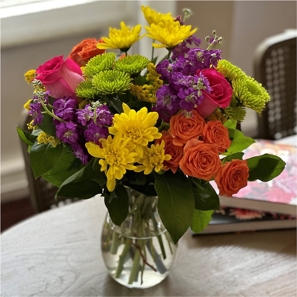 Bold & Bright – A Florist Original – COCO'S FLOWER BAR, Mckinney TX