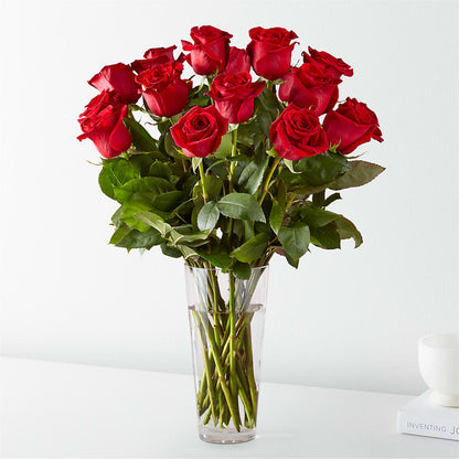 Long Stem Red Rose Bouquet – COCO'S FLOWER BAR, Mckinney TX