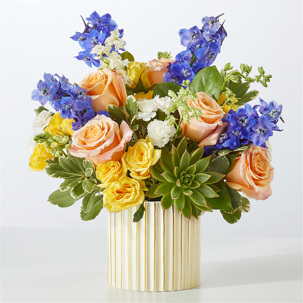 Cobalt Reverie Bouquet – COCO'S FLOWER BAR, Mckinney TX
