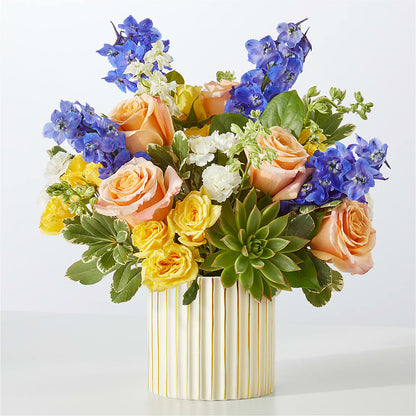 Cobalt Reverie Bouquet – COCO'S FLOWER BAR, Mckinney TX