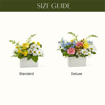 Sun Salutation Box Bouquet – COCO'S FLOWER BAR, Mckinney TX