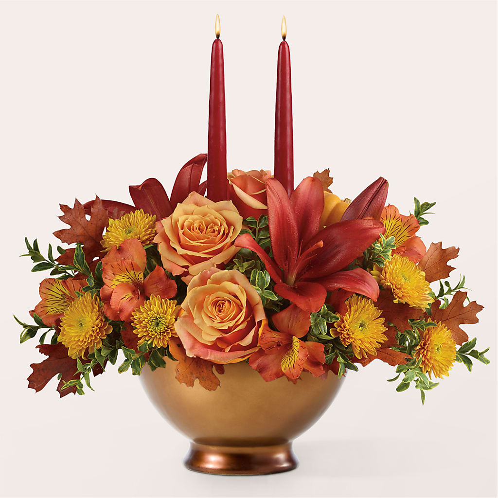 Harvest Table Centerpiece – COCO'S FLOWER BAR, Mckinney TX