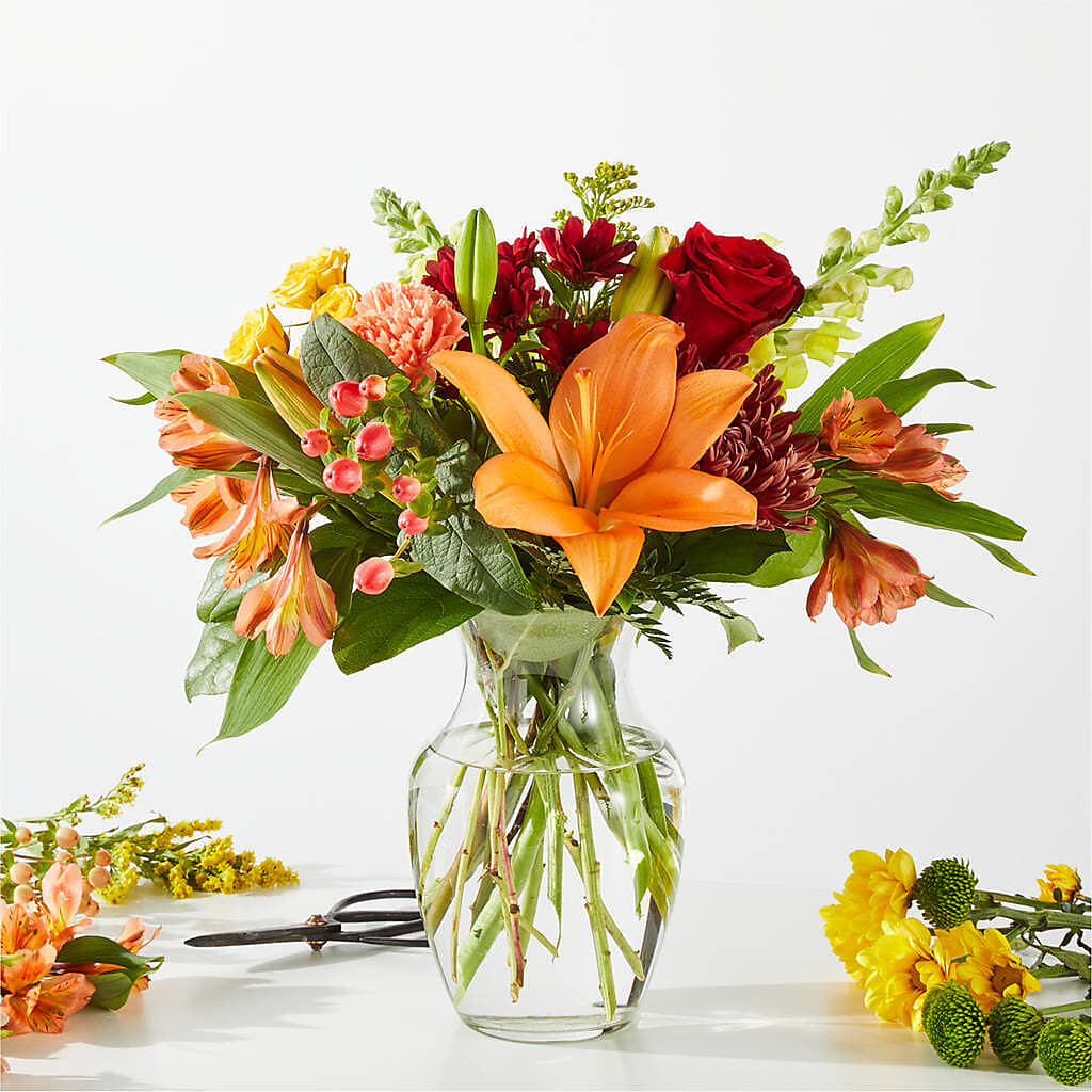 Fall Delight – A Florist Original – COCO'S FLOWER BAR, Mckinney TX