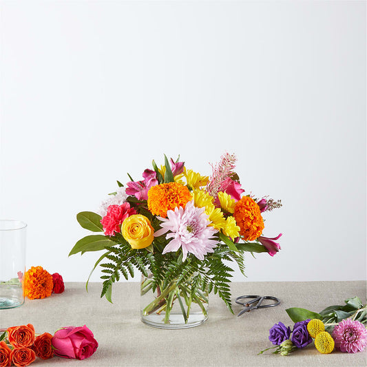 Feast of Color – A Florist Original – COCO'S FLOWER BAR, Mckinney TX