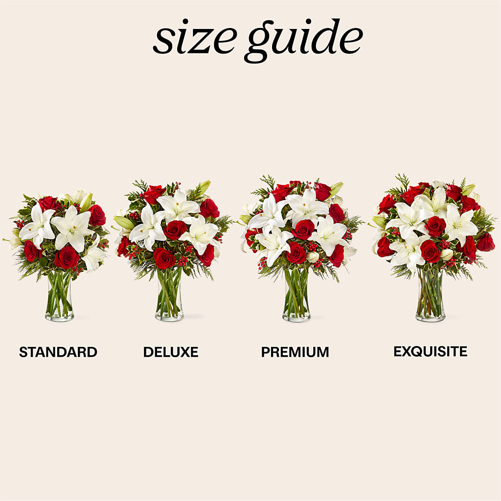 Sparkling Snowflakes Bouquet – COCO'S FLOWER BAR, Mckinney TX
