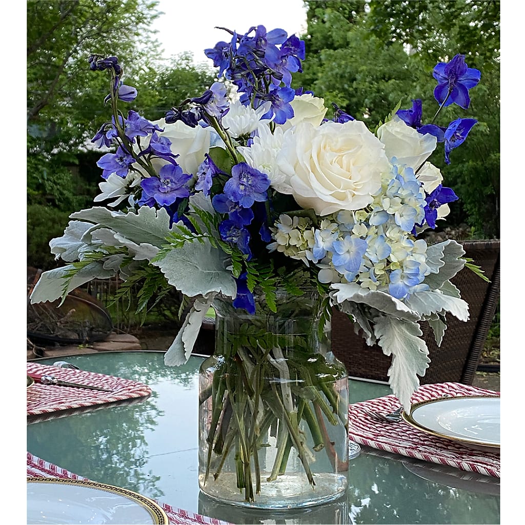 Clear Skies Bouquet – COCO'S FLOWER BAR, Mckinney TX