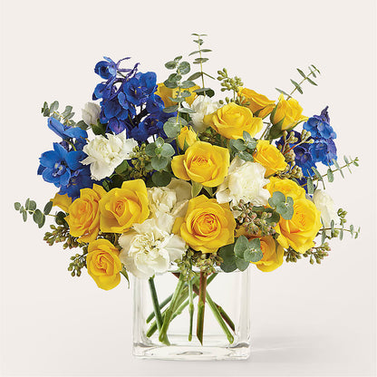 Sparkling Citrine Bouquet – COCO'S FLOWER BAR, Mckinney TX