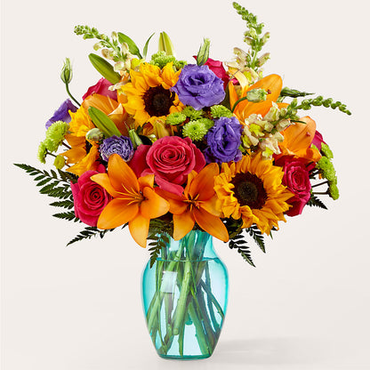 Double Rainbow Bouquet – COCO'S FLOWER BAR, Mckinney TX