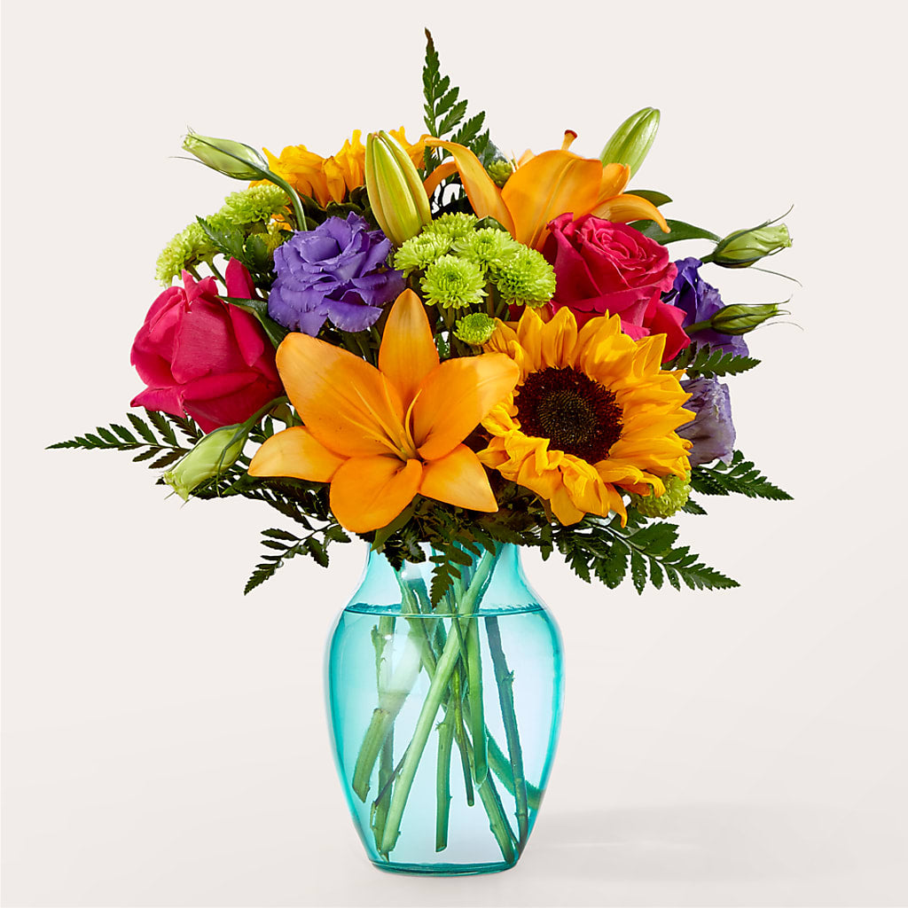 Double Rainbow Bouquet – COCO'S FLOWER BAR, Mckinney TX