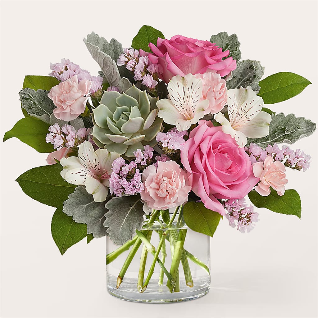 Dusty Rose Bouquet – COCO'S FLOWER BAR, Mckinney TX