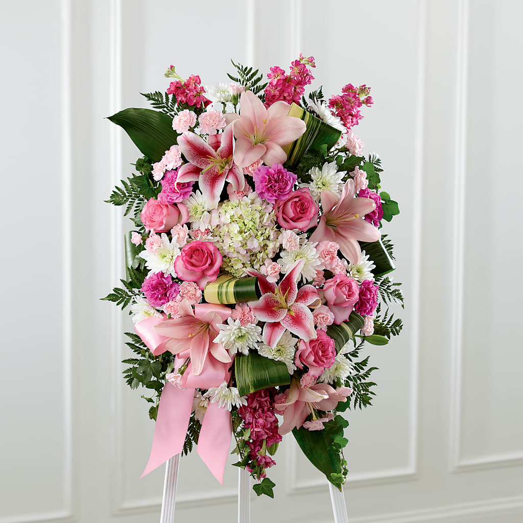 Comforting Standing Spray – COCO'S FLOWER BAR, Mckinney TX