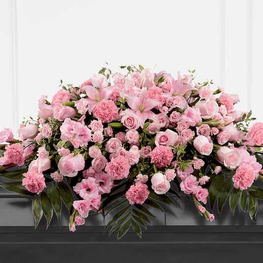 Garden of Comfort Casket Spray (Standard) – COCO'S FLOWER BAR, Mckinney TX