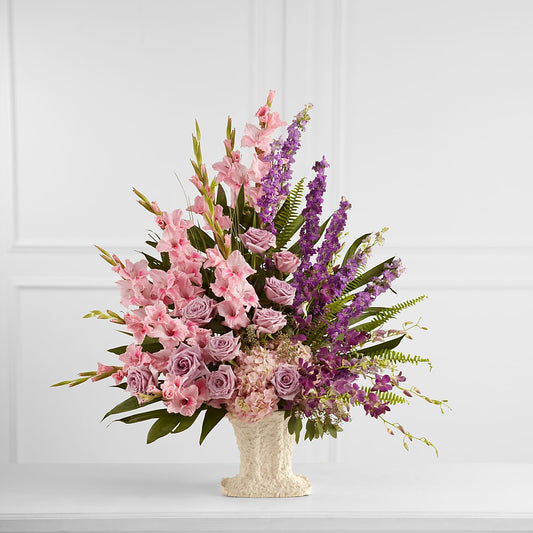 Flowing Garden Arrangement – COCO'S FLOWER BAR, Mckinney TX