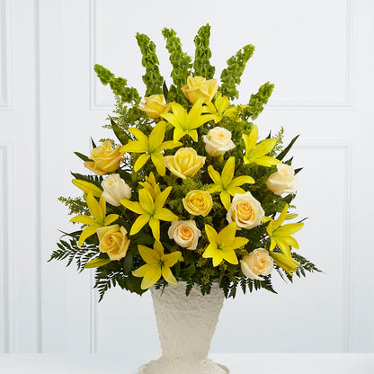 Golden Memories Arrangement – COCO'S FLOWER BAR, Mckinney TX
