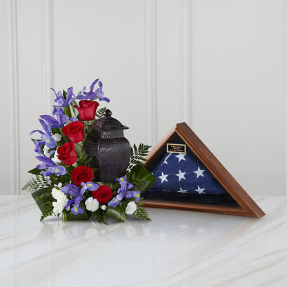 Patriotic Tribute Arrangement – COCO'S FLOWER BAR, Mckinney TX