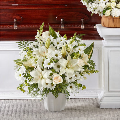 Thoughts of Tranquility Floor Basket – COCO'S FLOWER BAR, Mckinney TX