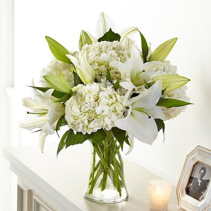 Compassionate Lily Bouquet – COCO'S FLOWER BAR, Mckinney TX