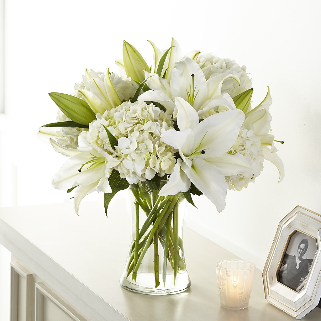 Compassionate Lily Bouquet – COCO'S FLOWER BAR, Mckinney TX