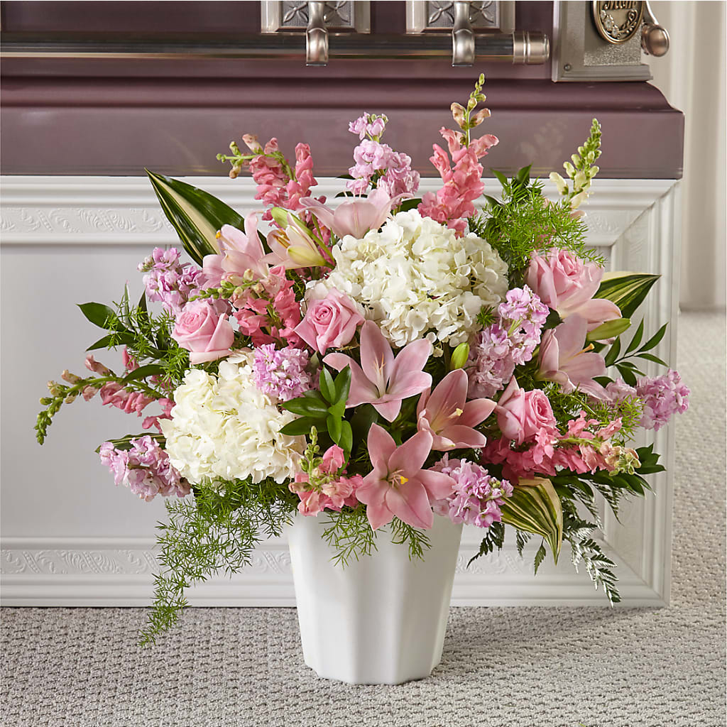 Simply Serene Floor Basket – COCO'S FLOWER BAR, Mckinney TX