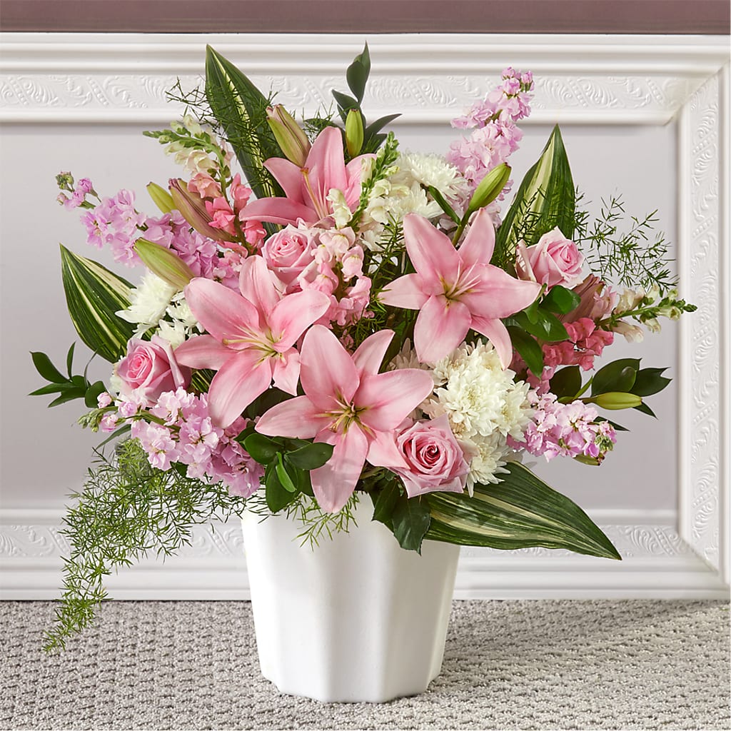 Simply Serene Floor Basket – COCO'S FLOWER BAR, Mckinney TX