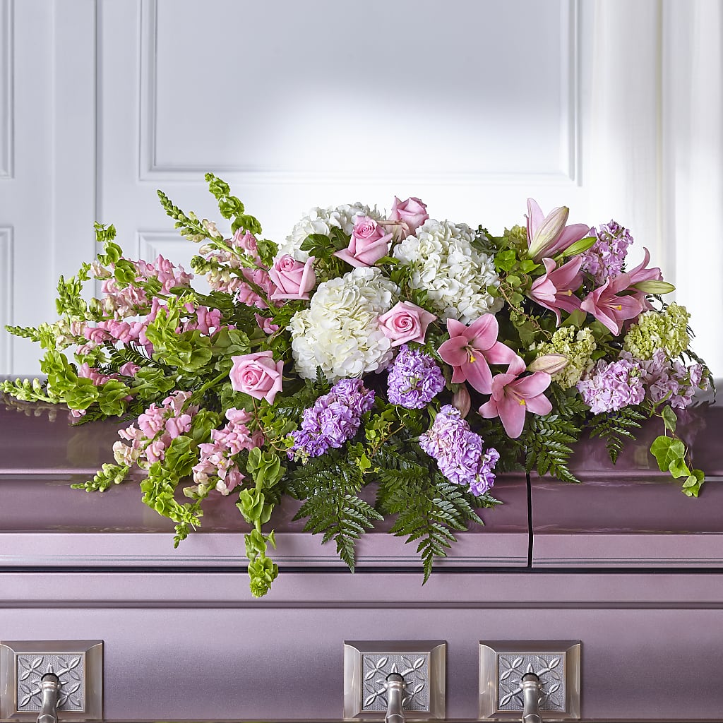 Life's Gratitude Casket Spray – COCO'S FLOWER BAR, Mckinney TX