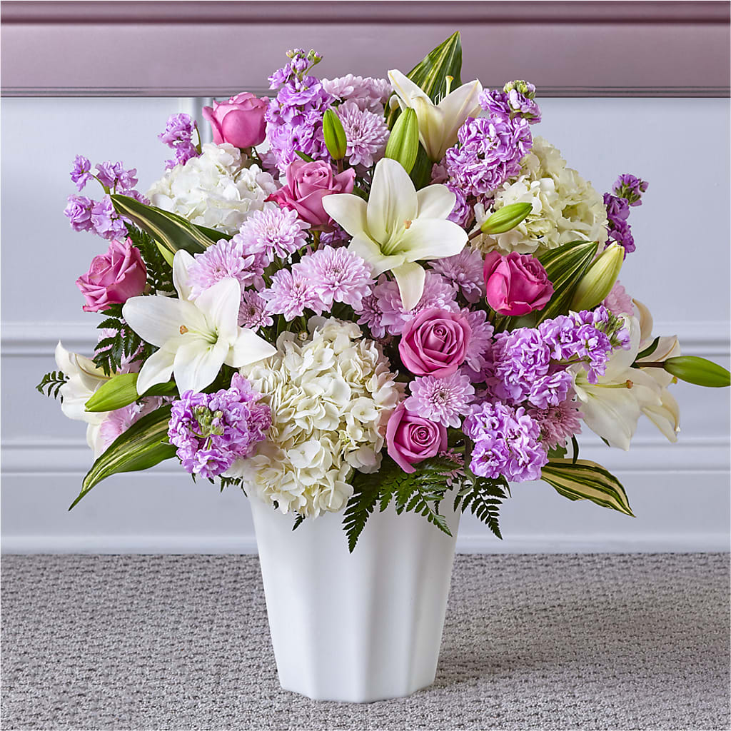 Heaven Sent Floor Basket – COCO'S FLOWER BAR, Mckinney TX