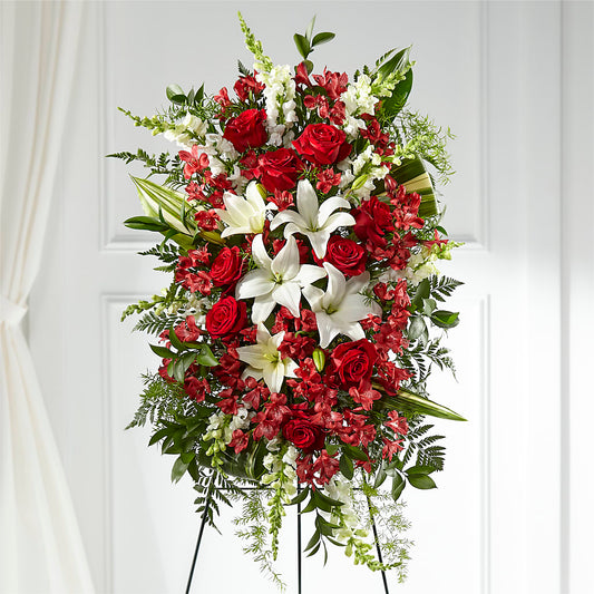 Everlasting Memory Standing Spray – COCO'S FLOWER BAR, Mckinney TX