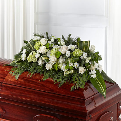 Hopeful Gesture Casket Spray – COCO'S FLOWER BAR, Mckinney TX