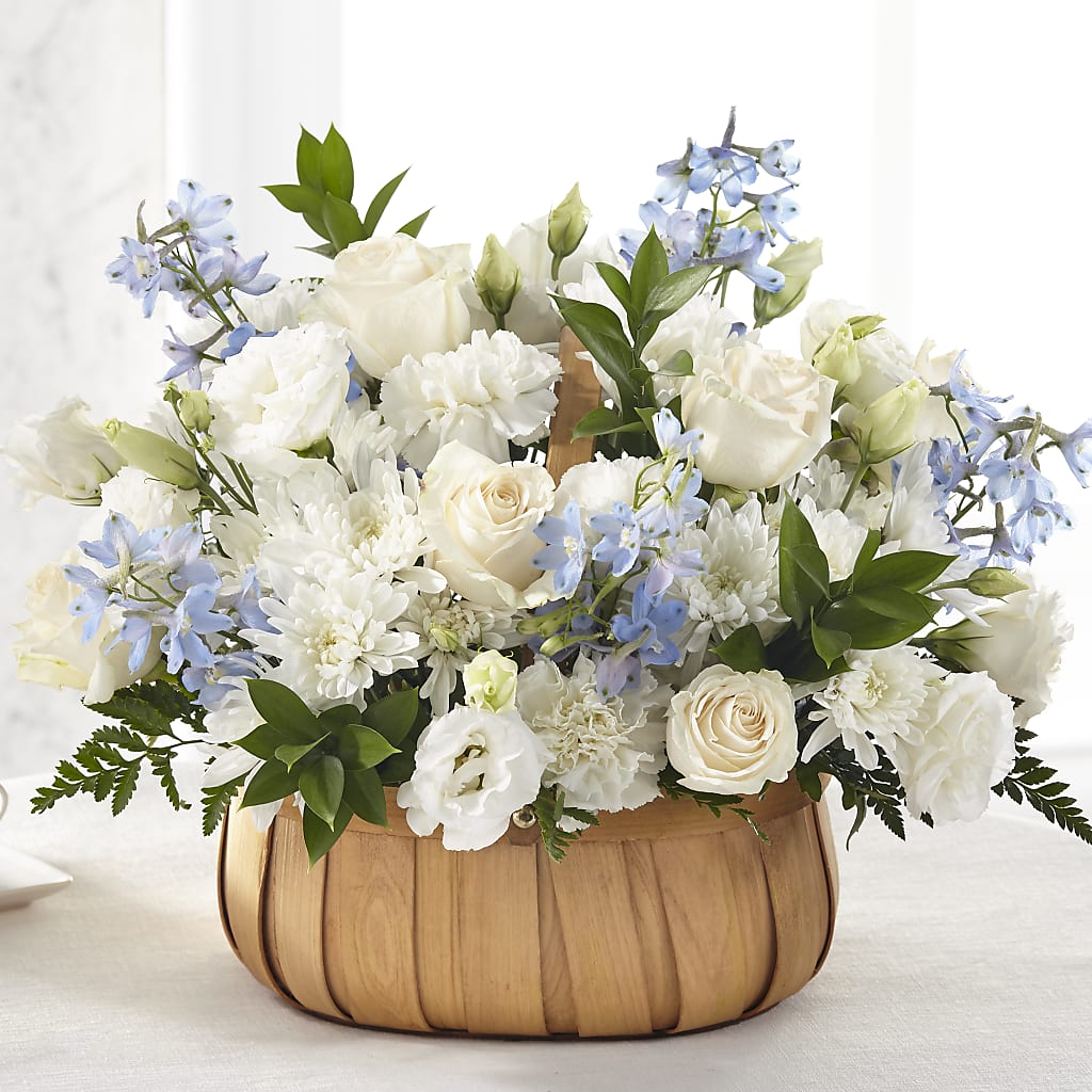 Sincerely Heartfelt Basket – COCO'S FLOWER BAR, Mckinney TX