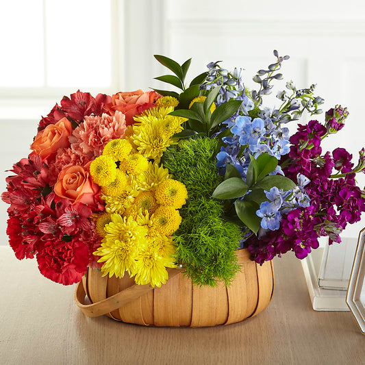 Prideful Basket – COCO'S FLOWER BAR, Mckinney TX