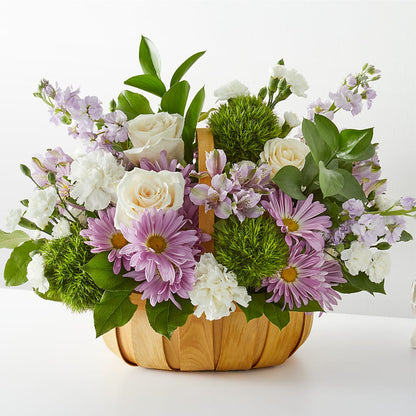 Peace & Love Basket – COCO'S FLOWER BAR, Mckinney TX
