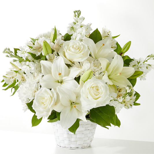 Peaceful Reflections Arrangement – COCO'S FLOWER BAR, Mckinney TX
