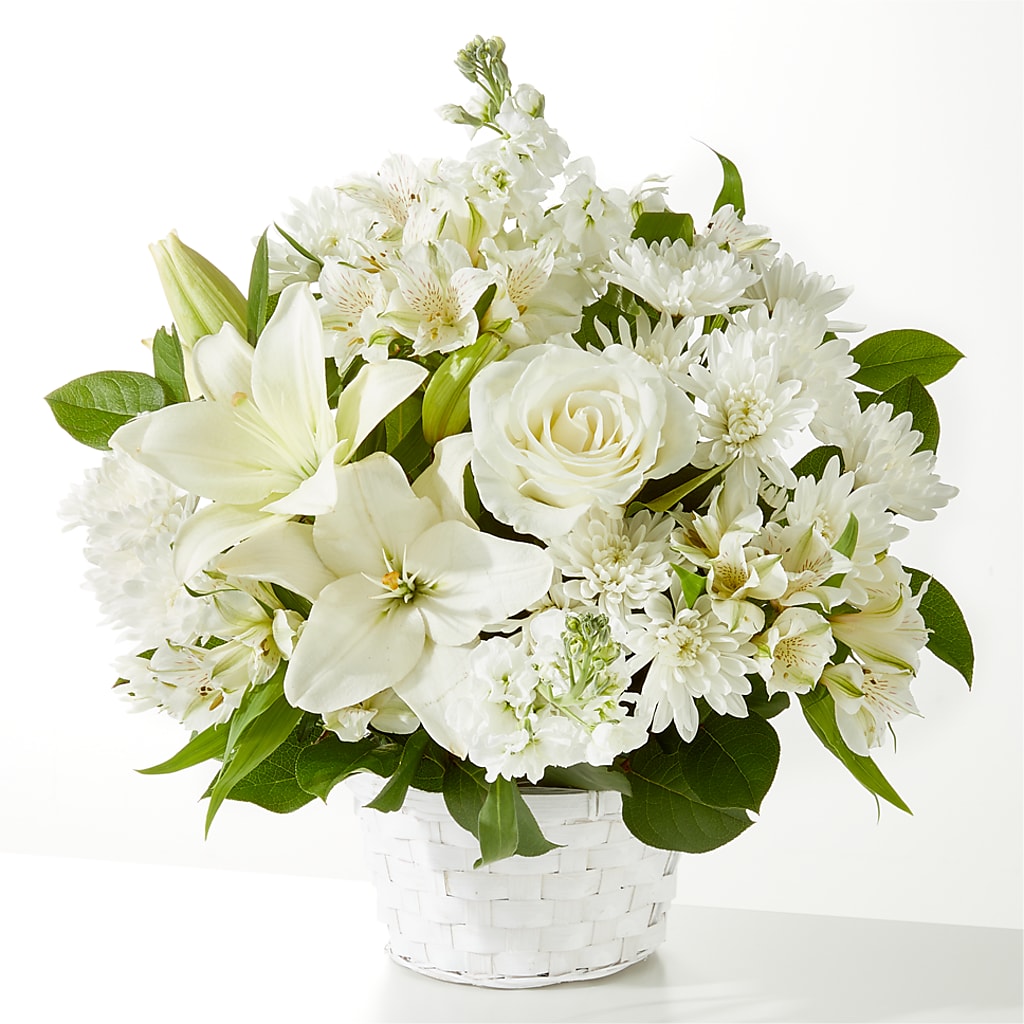 Peaceful Reflections Arrangement – COCO'S FLOWER BAR, Mckinney TX