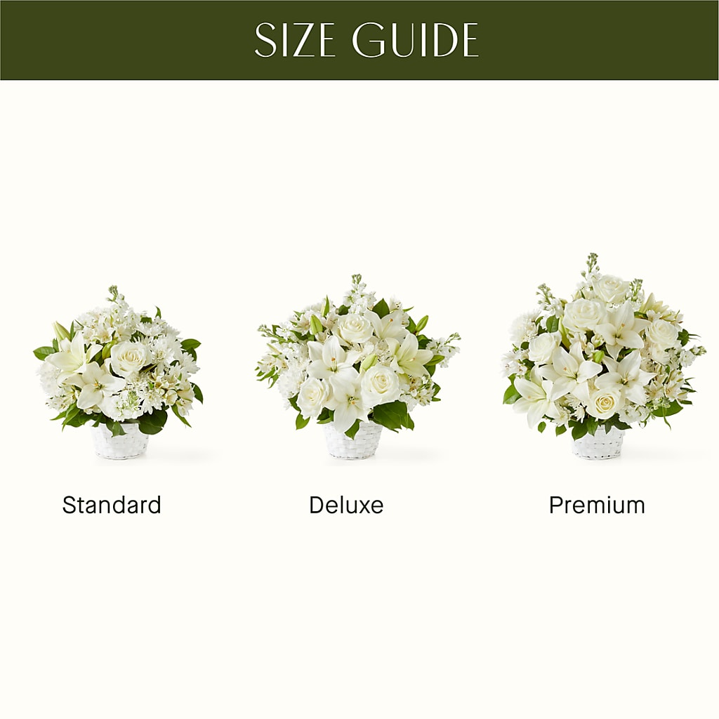 Peaceful Reflections Arrangement – COCO'S FLOWER BAR, Mckinney TX