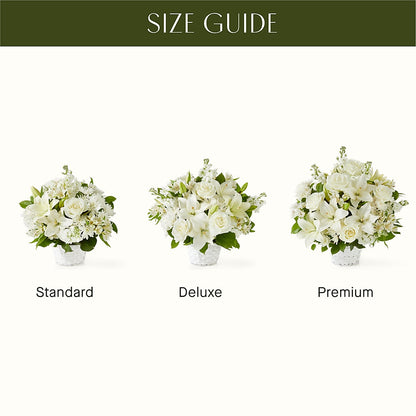 Peaceful Reflections Arrangement – COCO'S FLOWER BAR, Mckinney TX