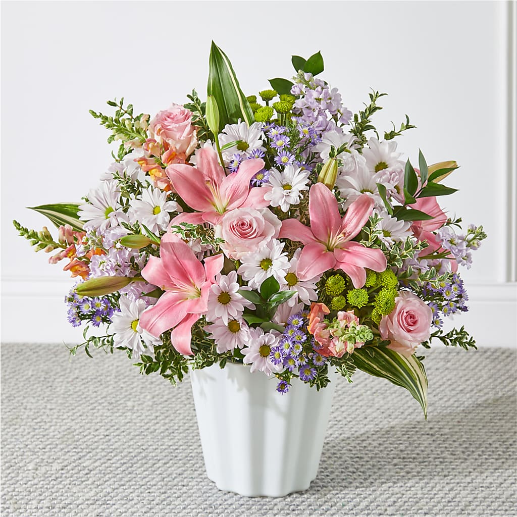 Abundant Compassion Floor Basket – COCO'S FLOWER BAR, Mckinney TX