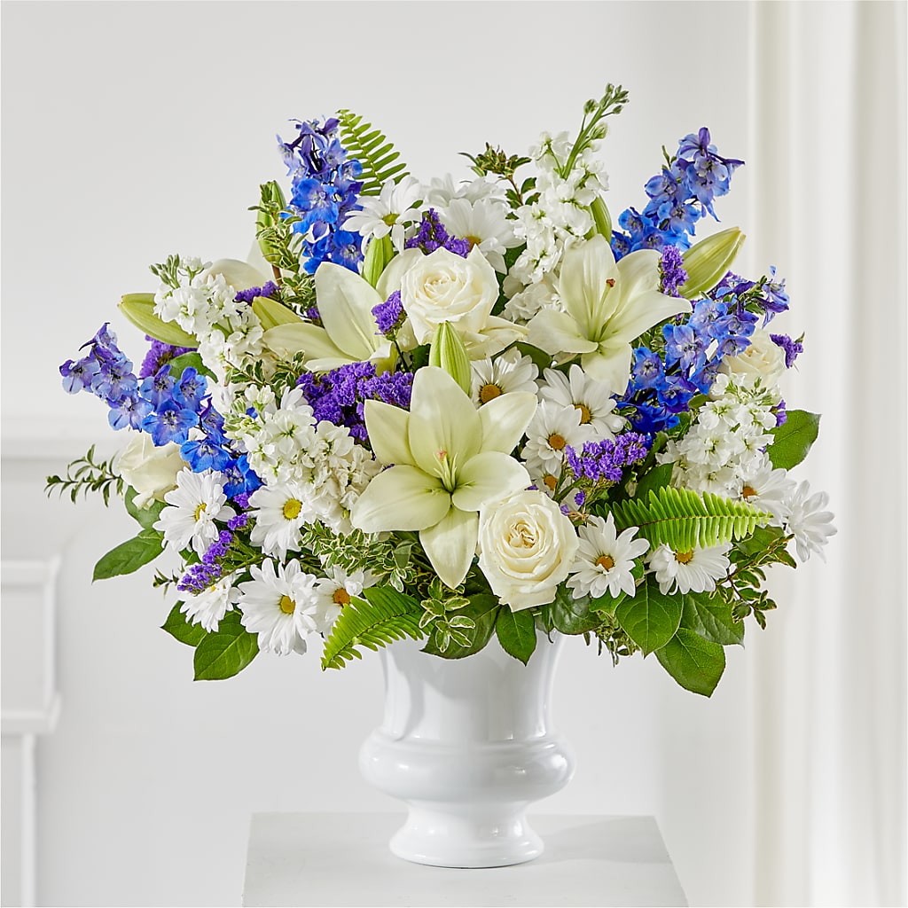 Expressions of Hope Urn Arrangement – COCO'S FLOWER BAR, Mckinney TX