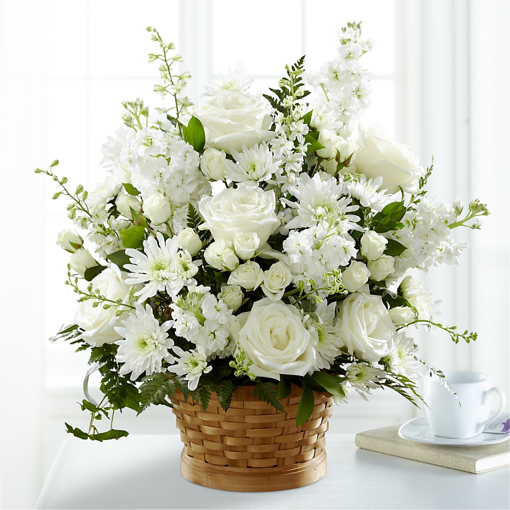 Heartfelt Condolences Arrangement – COCO'S FLOWER BAR, Mckinney TX