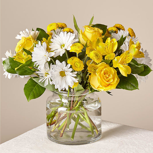 Sunny Sentiments Bouquet – COCO'S FLOWER BAR, Mckinney TX
