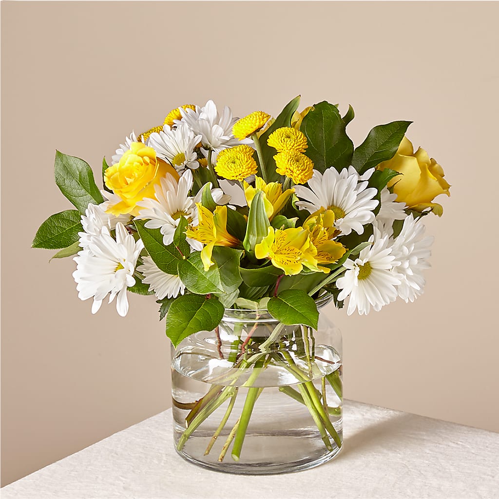 Sunny Sentiments Bouquet – COCO'S FLOWER BAR, Mckinney TX